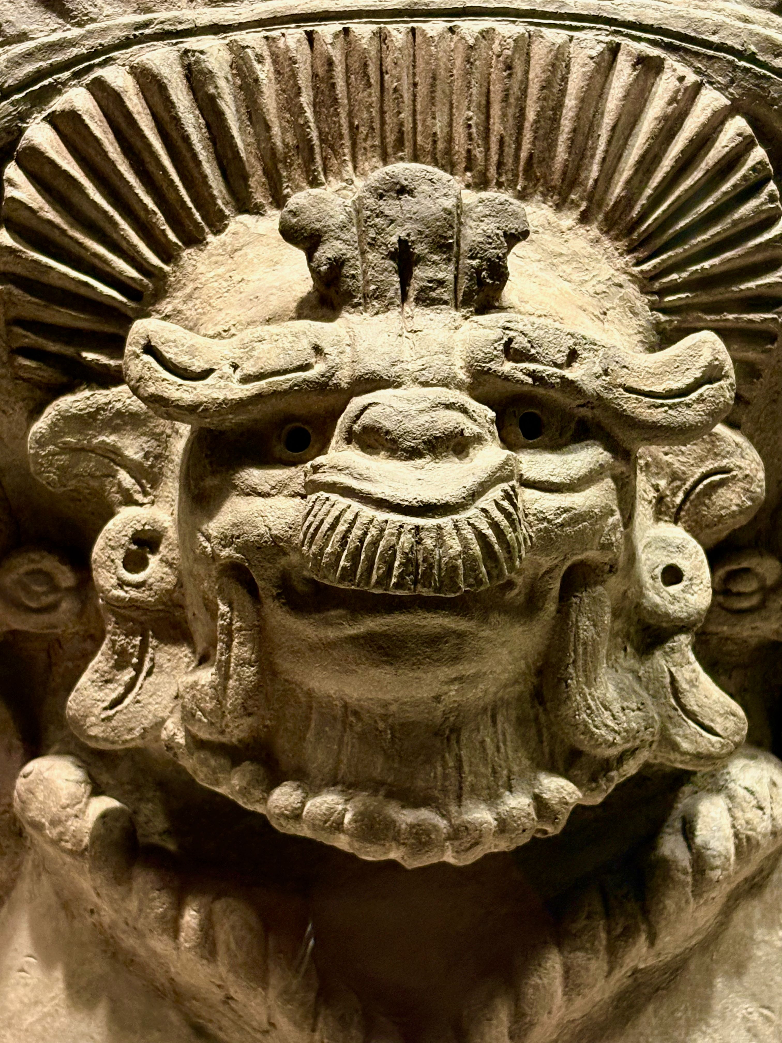 Ancient Mexican stone sculpture